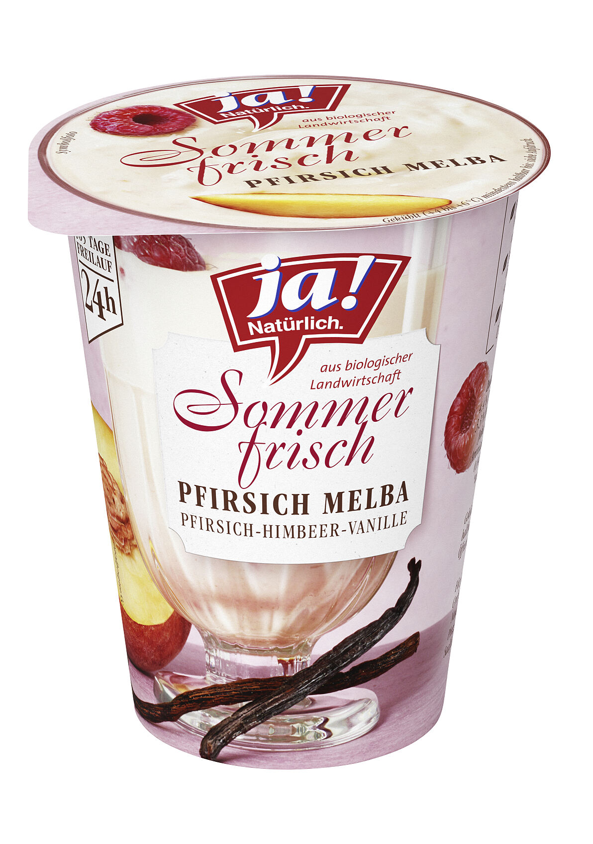 Ja! Natürlich_Joghurt_Sommerfrische_Pfirsich_Melba_200g