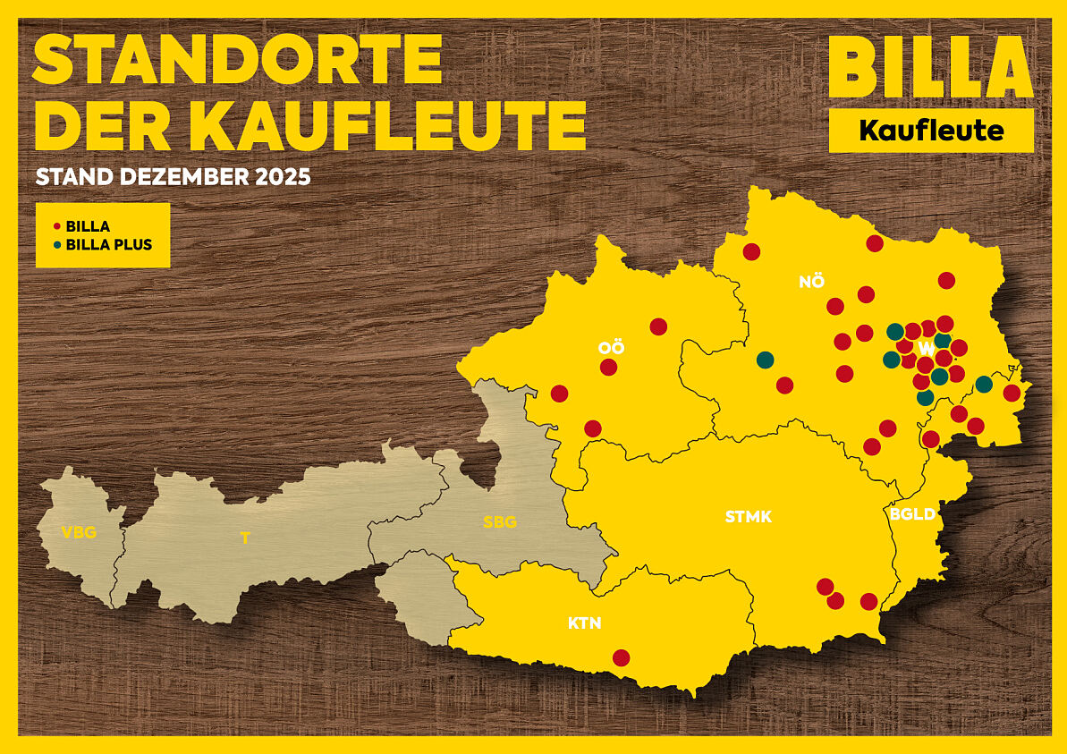 BILLA Kaufleute - Standort-Grafik - Online